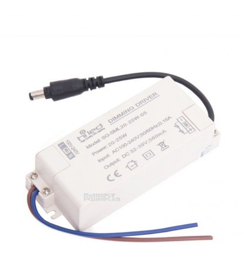Driver Ballast HiLed Downlight 20W - 25W Dimmable 